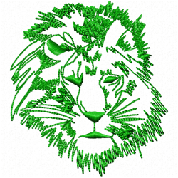 Lion Embroidery Design 8 Lion Embroidery Design 8